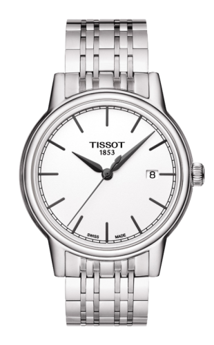Tissot Carson Quartz 40 Stainless Steel / White / Bracelet